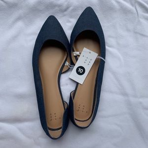 A New Day Denim Flats